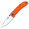 Ganzo Knife Firebird F753M1 Folding Knife, Orange: Drop Point, Plain Edge Blade, Model F753M1-OR