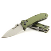 Ganzo Knife G704 Folding Knife, OD Green: Drop Point, Plain Edge Blade, Model G704-GR