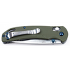 Ganzo Knife Firebird F753M1 Folding Knife, Green: Drop Point, Plain Edge Blade, Model F753M1-GR