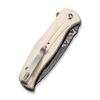 CIVIVI Incindie Knife: 3.48", Spear Point, Plain Edge Blade, Ivory G10 Handle, Model C23053-DS1