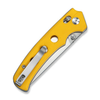 CIVIVI Noctis Knife: 2.98", Plain Edge, Satin Finished Blade Yellow G10 Handle, Model C24020C-2