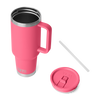YETI Rambler Travel Straw Mug w/ Colour-Matched Straw Lid, 1.18 L / 40 oz: Tropical Pink