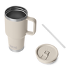 YETI Rambler Travel Straw Mug w/ Colour-Matched Straw Lid, 887 mL / 30 oz: Cape Taupe