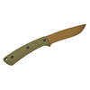 Browning Back Country Fixed Knife: 3.5", D2, Smoked Bronze Cerakote Blade, OD Green G10 Handle, Model 3220542