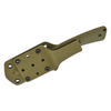 Browning Back Country Micro Fixed Knife: 2.75", D2, Smoked Bronze Cerakote Blade, OD Green G-10 Handle, Model 3220538