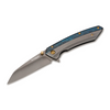 Boker Cobalt Knife: 3.46", 440A, Wharncliffe, Grey Blade, Blue & Grey Handle, Model 01RY288