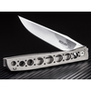 Boker Urban Trapper Knife: 3.43", VG-10 Blade, Titanium Handle, Model 01BO730