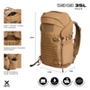 Vertx Siege 35L Tactical Backpack: Coyote