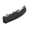 Heckler & Koch SFP Tactical Folder: 3.6", D2, Drop Point, Plain Edge, Uncoated Blade, Model  01HK500