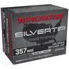 Winchester Silvertip Ammunition: 357 Mag, 145 gr, JHP, 1290 fps, Model W357ST