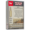 Winchester Power-Point Ammunition: 6.5 Creedmoor, 140 gr, Power Point, 2730 fps, Model X652