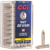 CCI VNT Ammunition: 22 WMR, 30 gr, Polymer Tip, 2200 fps, Model 969CC