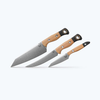 Benchmade 3 Piece Knife Set: Maple Valley Richlite
