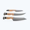 Benchmade 3 Piece Knife Set: Maple Valley Richlite