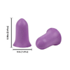 ULTRX Tapered Foam Ear Plugs, Purple: 15 Pairs