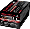 Winchester Varmint HV Ammunition: 17 Win Super Mag, 20 Grain, Polymer Tip, 3000 fps
