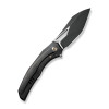 WE Knife Ignio Mystery Box Black Titanium Handle (3.3" Black Stonewashed CPM 20CV Blade, Satin Flat) Model WE22042B-1 MB
