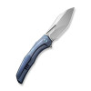 WE Knife Ignio Mystery Box Blue Titanium Handle (3.3" Stonewashed CPM 20CV Blade) Model WE22042B-3 MB