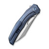 WE Knife Ignio Mystery Box Blue Titanium Handle (3.3" Stonewashed CPM 20CV Blade) Model WE22042B-3 MB