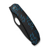 WE Knife Inmate Front Flipper & Thumb Hole Knife Titanium Handle (3.7" CPM 20CV Blade) Model WE23096B-2