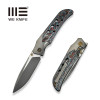 WE Knife WEKNIFE WE-Guthrie Thumb Stud & Front Flipper Knife Titanium & FatCarbon Fiber Handle (3.94" CPM 20CV Blade) Model WE23072B-3