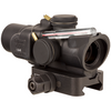 Trijicon 1.5x16S Compact ACOG Scope: Dual Illuminated Red Horseshoe 55gr 223 Reticle, Model TA44-C-400331