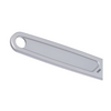 CRKT HangPry Pry Bar, Bead Blasted Titanium: w/ Sheath, Model 9920