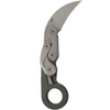 CRKT Provoke Compact Aluminum, Tactical Morphing Karambit Knife: Plain Edge, Stonewash Blade, Model 4045