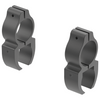 Leupold Rifleman Gen 2 Dovetail See-Thru Rings: 1", 3/8" Rimfire, Matte Black