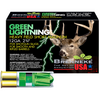 Brenneke USA Heavy Field Short Magnum Ammunition: 12 Gauge, 2-3/4", 1-1/4 oz, Green Lightning Slug, 1476 fps, Model SL-122HFSGL