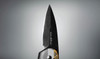 Benchmade 491BK-261 | Gold Class Lowden | Titanium | Carbon Fiber | Spear-Point