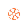 Caldwell ClayCopter 90mm Target Disc, 50 Pack | 1222327