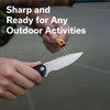 CIVIVI Mini Praxis Flipper Knife: G10 Handle, 2.98" D2 Blade | C18026C-2