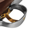 Trigger Guard Logo
The gun's underside features an engraved "Franchi" logo and classic, subtle engraving. The presentation is finished with a beautifully crafted trigger guard with gold Franchi "F" logo.