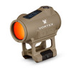 Vortex Optics Crossfire II Solar Red Dot Sight, Tan: 2 MOA Reticle | CF2-RD2-SLR-T