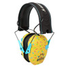 Walker's Razor Slim Electronic Ear Muffs, Gold Sprinkles