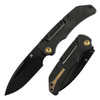 Kansept Hazard | Bali Lock | Blackwash Titanium Handle | 3.63" CPM S35VN | Steven Dunnuck Designed | K1104H3