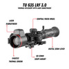 Guide Sensmart TU635 LRF 3.0 Thermal Riflescope: 3x, 640x512, 35mm, LRF
