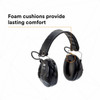 3M PELTOR Tactical Sport Electronic Headset, Foldable Headband, Black | MT16H210F-479-SV