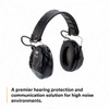 3M PELTOR Tactical Sport Electronic Headset, Foldable Headband, Black | MT16H210F-479-SV