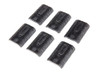 Geissele Rail Panels: Black, 6 Pack