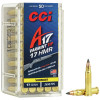 CCI A17 Ammunition: 17 HMR, 17 gr, Varmint Tip Rimfire, 2650 fps, Model 949CC