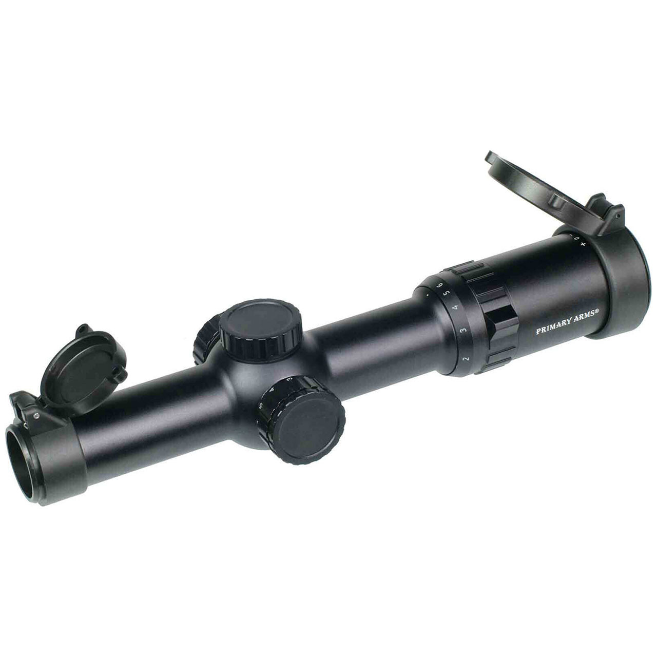 Primary Arms SLx 1-6x24mm F2 Gen III Riflescope, Black: 30mm Tube