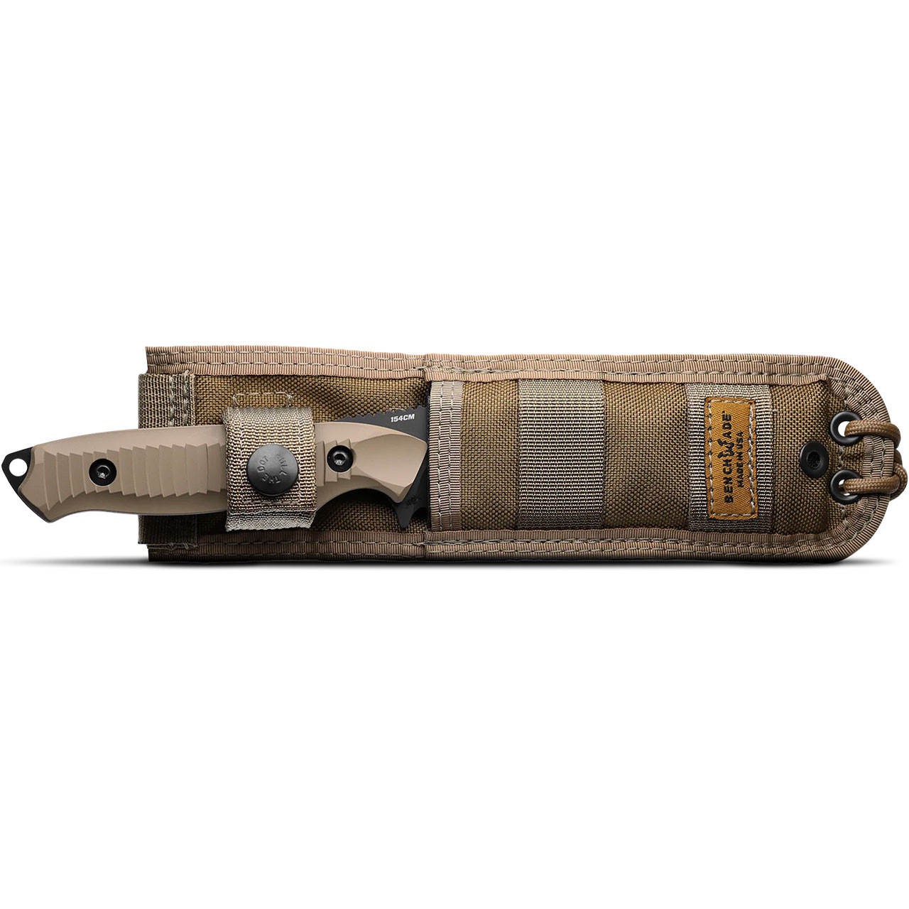 Benchmade 141SBKSN Nimravus Knife, Sand Aluminum