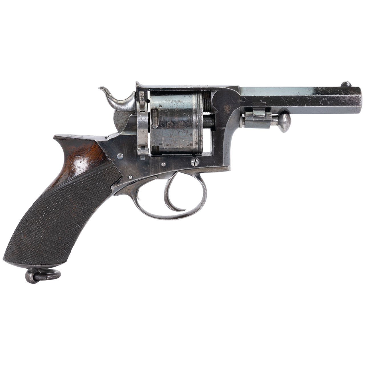 G.H. Daw Antique Tipping & Lawden Hammer Safety Revolver - 450 CF