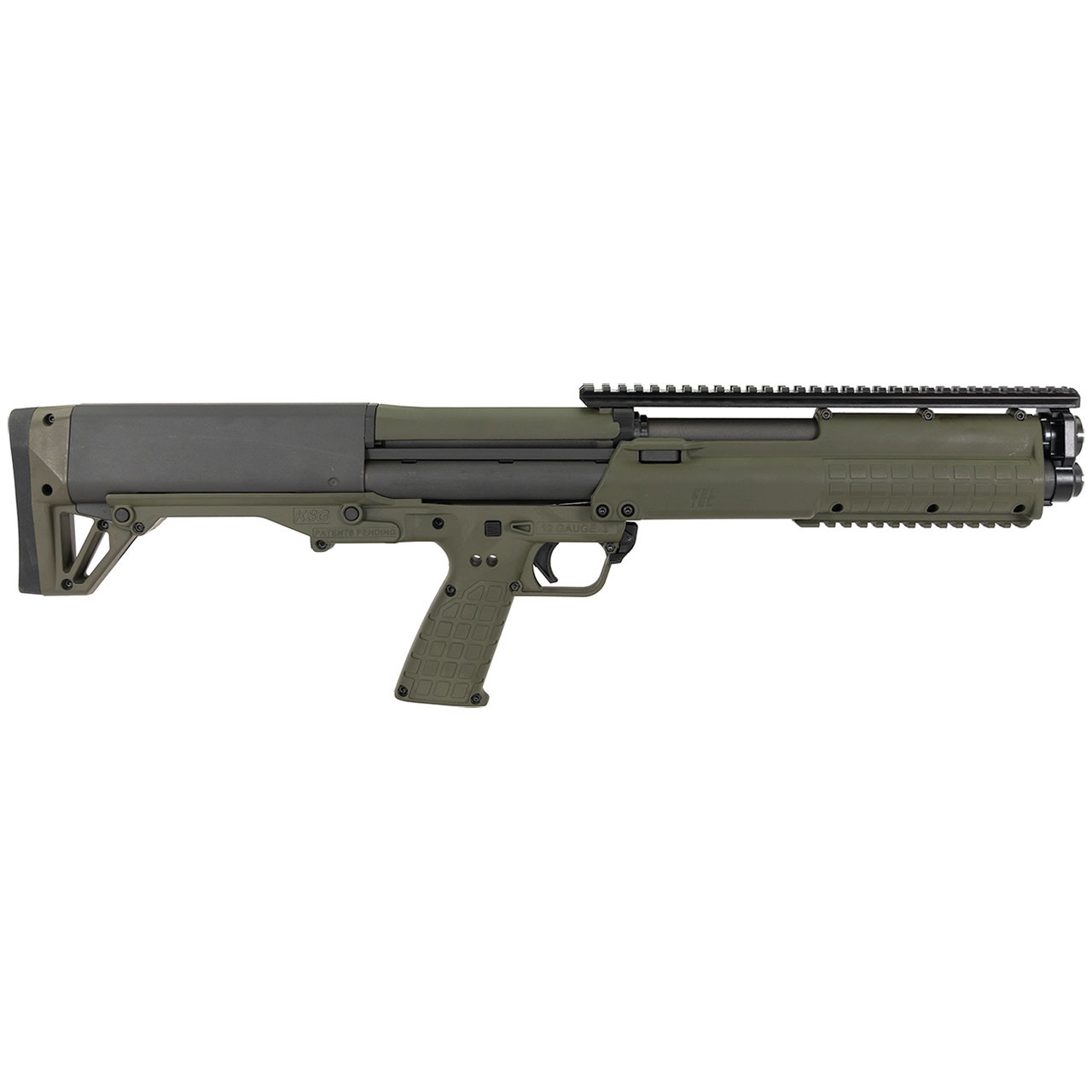 KelTec KSG Dual Tube Bullpup Shotgun, Green - 12 Gauge-3
