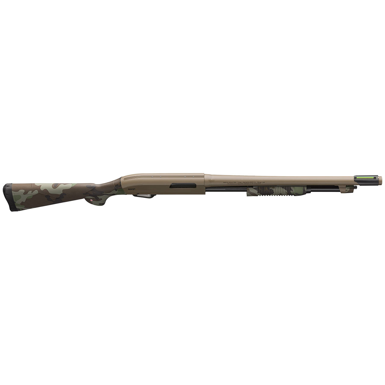 Winchester SXP Defender Shotgun, Woodland Flat Dark Earth: 12
