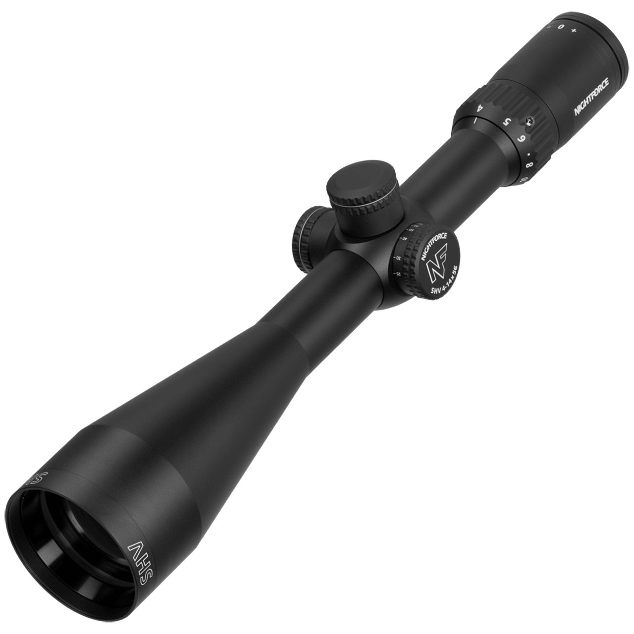 Nightforce Optics SHV 4-14x56 F2 Riflescope, Black: 30mm Tube