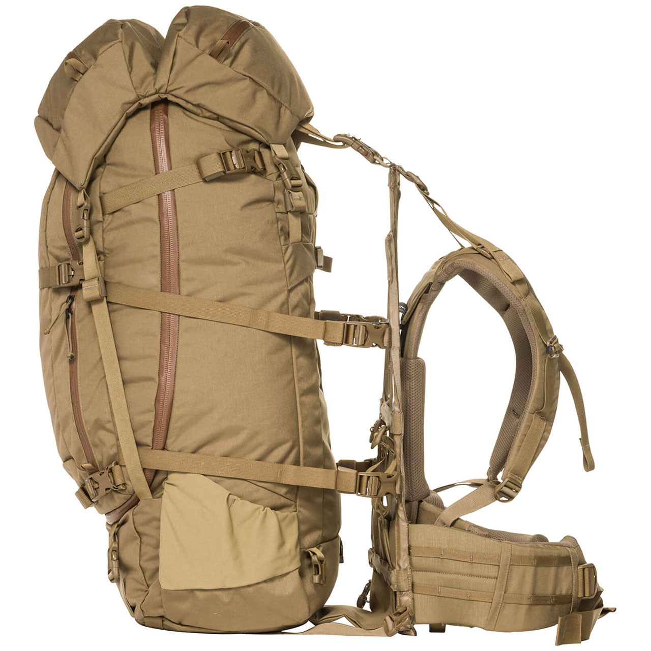 Mystery Ranch Beartooth 80 Backpack: Coyote, 110885-215