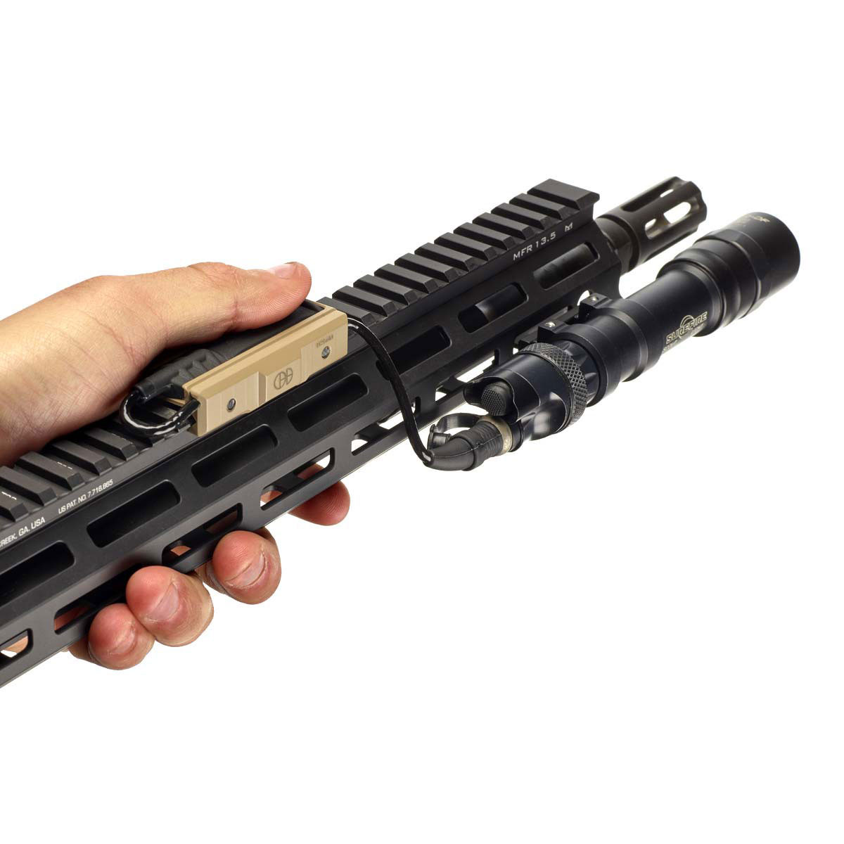 Cloud Defensive LCS For SureFire: Aluminum, Picatinny, FDE